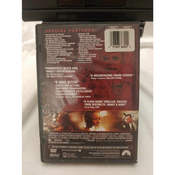 The Manchurian Candidate (DVD, 2004, Widescreen Version). - Picture 2 of 3